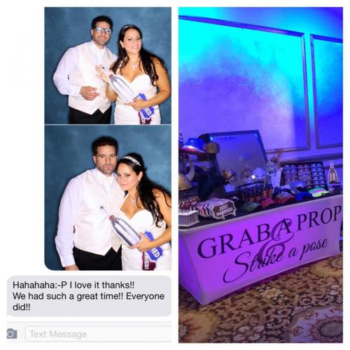 A bride & grooms testimonial about our Photo Booth.